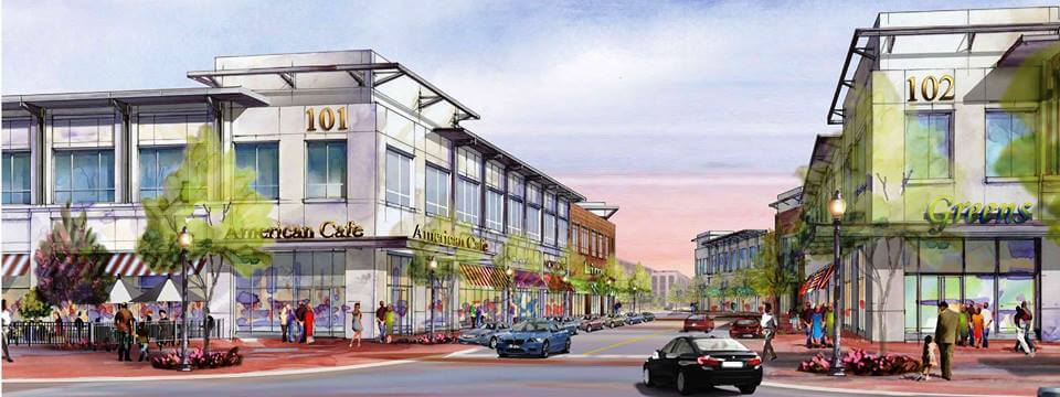 town center cartoon