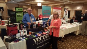 Vernon Sales at the Southpointe Chamber Racetrack Road Trade Show  