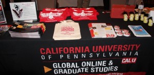 California University vendor display at a Southpointe Chamber Trade Show  